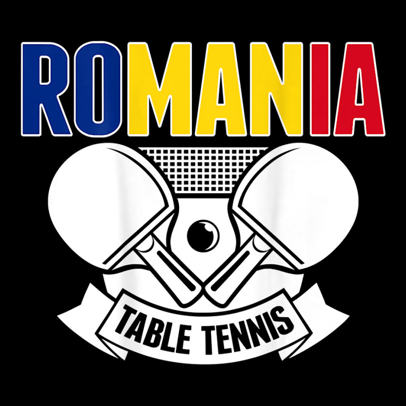 Romania Table Tennis Lovers Support Romanian Ping Pong Team T Shirt Men's 3/4 Sleeve Pajama Set | Artistshot