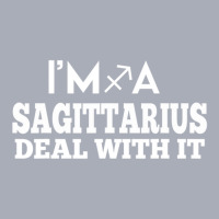 Limited Edition I'm A Sagittarius Deal With It Astrology Zodiac Sign Tank Dress | Artistshot