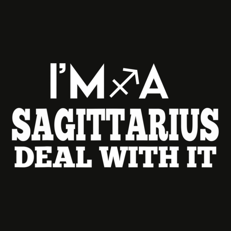 Limited Edition I'm A Sagittarius Deal With It Astrology Zodiac Sign Scorecard Crop Tee by michaelyounger19 | Artistshot