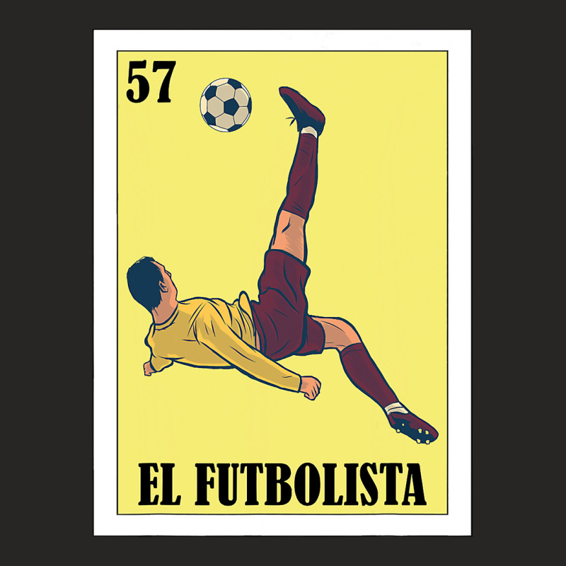 Soccer Lottery Design  Mexican Lottery El Futbolista Ladies Fitted T-Shirt by HayleyArtist | Artistshot