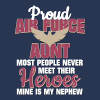 Hot Trend Proud Air Force Aunt Military Pride Men Denim Jacket | Artistshot