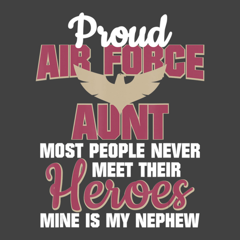 Hot Trend Proud Air Force Aunt Military Pride Vintage T-Shirt by quanghuydinh1 | Artistshot