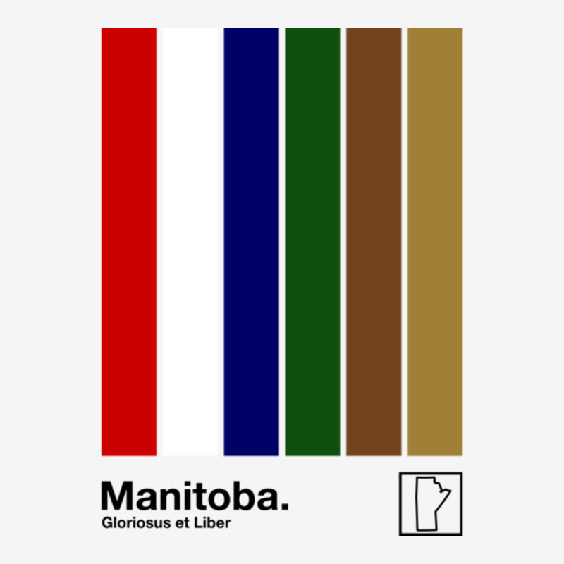 Manitoba Original Minimalist Artwork Poster Design Graphic T-shirt | Artistshot