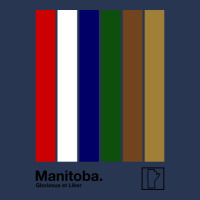 Manitoba Original Minimalist Artwork Poster Design Men Denim Jacket | Artistshot