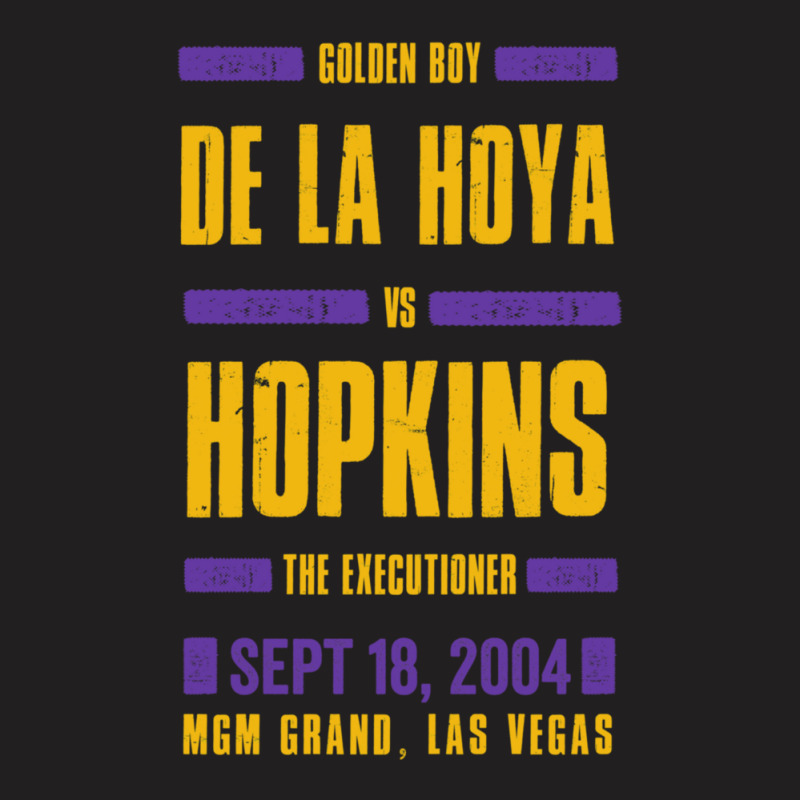 De La Hoya Vs Hopkins Boxing T-shirt | Artistshot