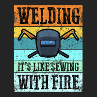 Trending Vintage Welder With Sayings Welding 3/4 Sleeve Shirt | Artistshot