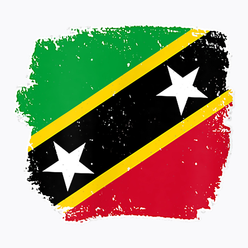 Saint Kitts And Nevis Nevisian Kittian Flag T Shirt T-shirt | Artistshot