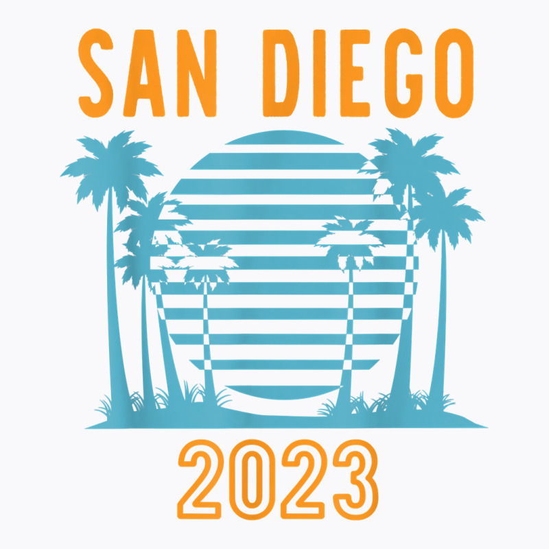 San Diego 2023 Family Vacation Cool Palm Tree T Shirt T-shirt | Artistshot