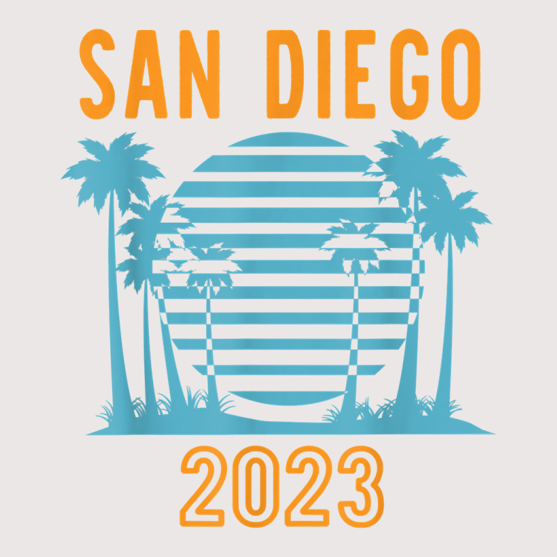 San Diego 2023 Family Vacation Cool Palm Tree T Shirt Pocket T-shirt | Artistshot