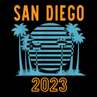 San Diego 2023 Family Vacation Cool Palm Tree T Shirt Zipper Hoodie | Artistshot