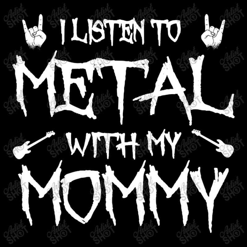 Trending I Listen To Metal With My Mommy Rock Music Lover Zipper Hoodie by Rios Arevalo | Artistshot