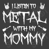 Trending I Listen To Metal With My Mommy Rock Music Lover Men's Polo Shirt | Artistshot