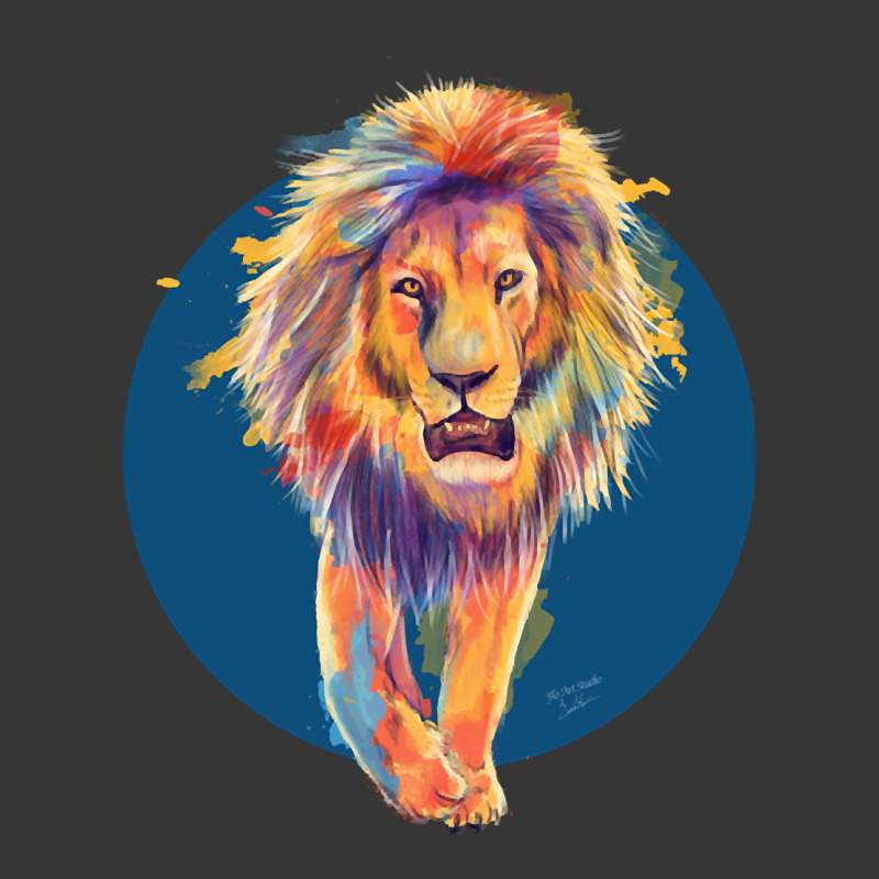 Trending The King, Blue Edition, Colorful Lion Illustration Toddler Hoodie by Ledford Leslie | Artistshot