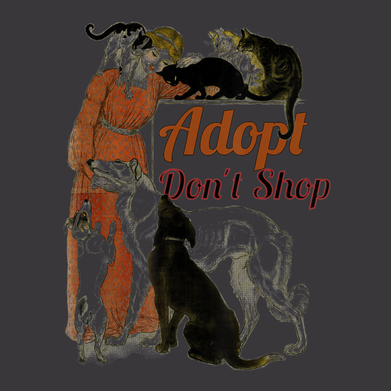 Hot Trend Don't Shop Adopt. Dog, Cat, Rescue Animal Rights Ladies Curvy T-Shirt by michealyoungerlk01 | Artistshot