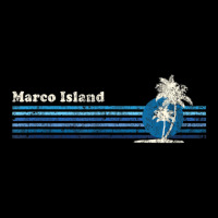 Trending Marco Island Fl Vintage 80s Palm Trees Sunset Adjustable Cap | Artistshot