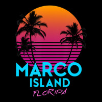 Hot Trend Marco Island Florida Retro 80s Long Sleeve Shirts | Artistshot