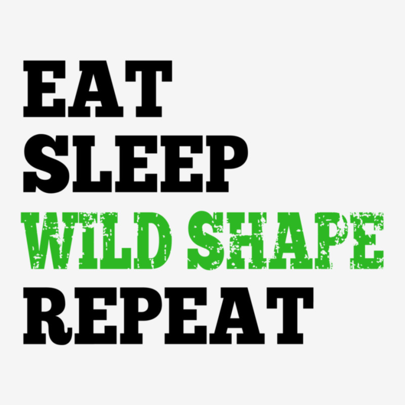 Eat Sleep Wild Shape Repeat Adjustable Cap by JARONEED | Artistshot