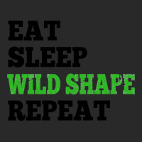 Eat Sleep Wild Shape Repeat Printed Hat | Artistshot