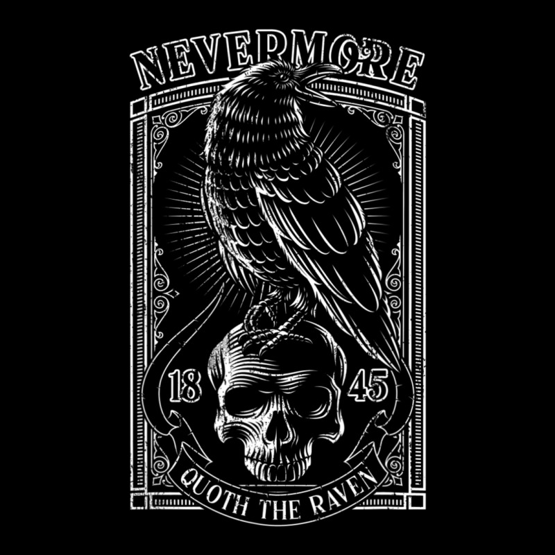 Limited Edition Edgar Allen Poe The Raven Nevermore V-Neck Tee by Sierra Dennis | Artistshot