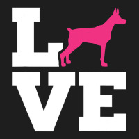 Doberman Love Classic T-shirt | Artistshot