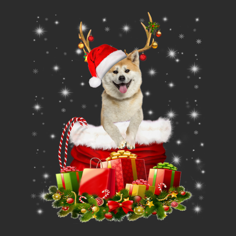 Trending Akita Inu Reindeer Santa Christmas Cute Dog Appearal Exclusive T-shirt | Artistshot