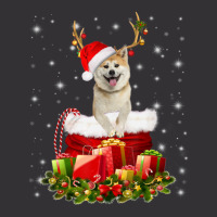 Trending Akita Inu Reindeer Santa Christmas Cute Dog Appearal Vintage Short | Artistshot