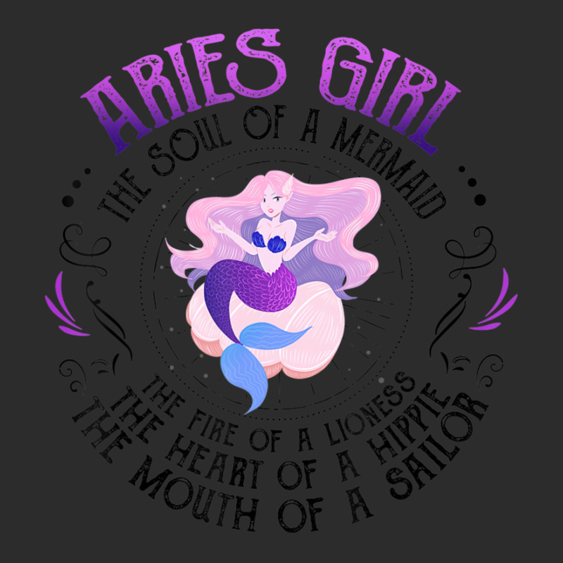 Trending Mermaid Aries Girl Fire Of Lioness Zodiac Birthday Exclusive T-shirt | Artistshot