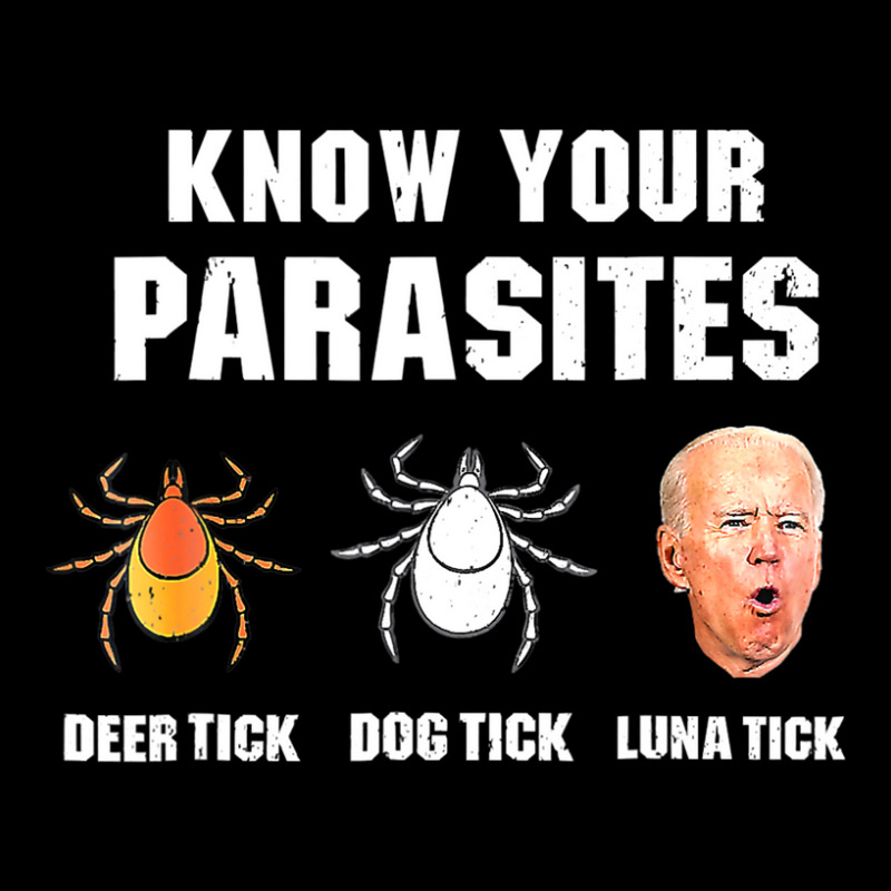 Know Your Parasites Anti Joe Biden 2024 Maternity Scoop Neck T-shirt by sadilaghabaw | Artistshot