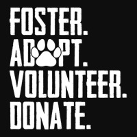 Trending Foster Adopt Volunteer Donate Rescue Animal Shelter Adoption Crop Top | Artistshot