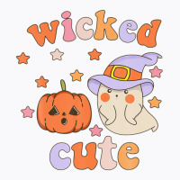 Wicked Cute Halloween For Women Men Kids Funny Ghost Pumpkin T-shirt | Artistshot