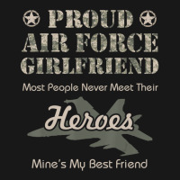 Limited Edition Proud Air Force Girlfriend Flannel Shirt | Artistshot