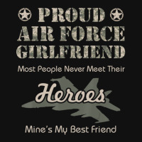 Limited Edition Proud Air Force Girlfriend Baby Bibs | Artistshot