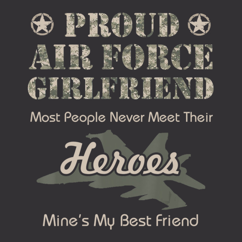 Limited Edition Proud Air Force Girlfriend Vintage Hoodie And Short Set by quanghuydinh1 | Artistshot