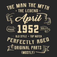 Trending Mens Man Myth Legend April 1952 70th Birthday Gift 70 Years O Men's T-shirt Pajama Set | Artistshot