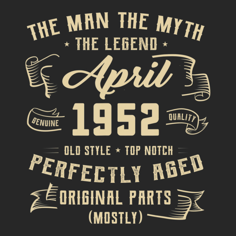 Trending Mens Man Myth Legend April 1952 70th Birthday Gift 70 Years O Men's T-shirt Pajama Set | Artistshot