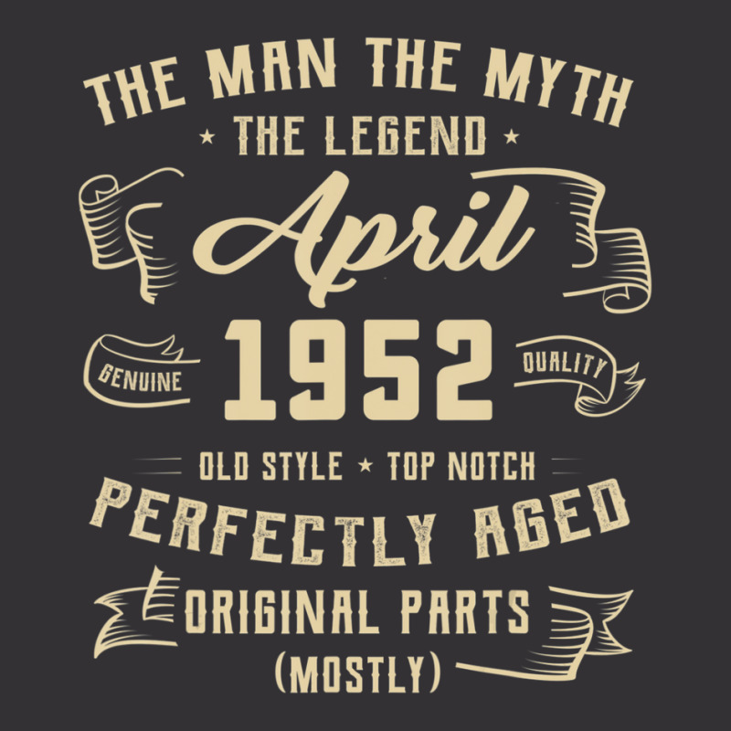 Trending Mens Man Myth Legend April 1952 70th Birthday Gift 70 Years O Vintage Short | Artistshot