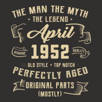 Trending Mens Man Myth Legend April 1952 70th Birthday Gift 70 Years O Champion Hoodie | Artistshot