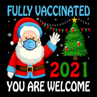 Fully Vaccinated 2021 Santa Claus Lightweight Hoodie | Artistshot