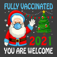 Fully Vaccinated 2021 Santa Claus Men's Polo Shirt | Artistshot