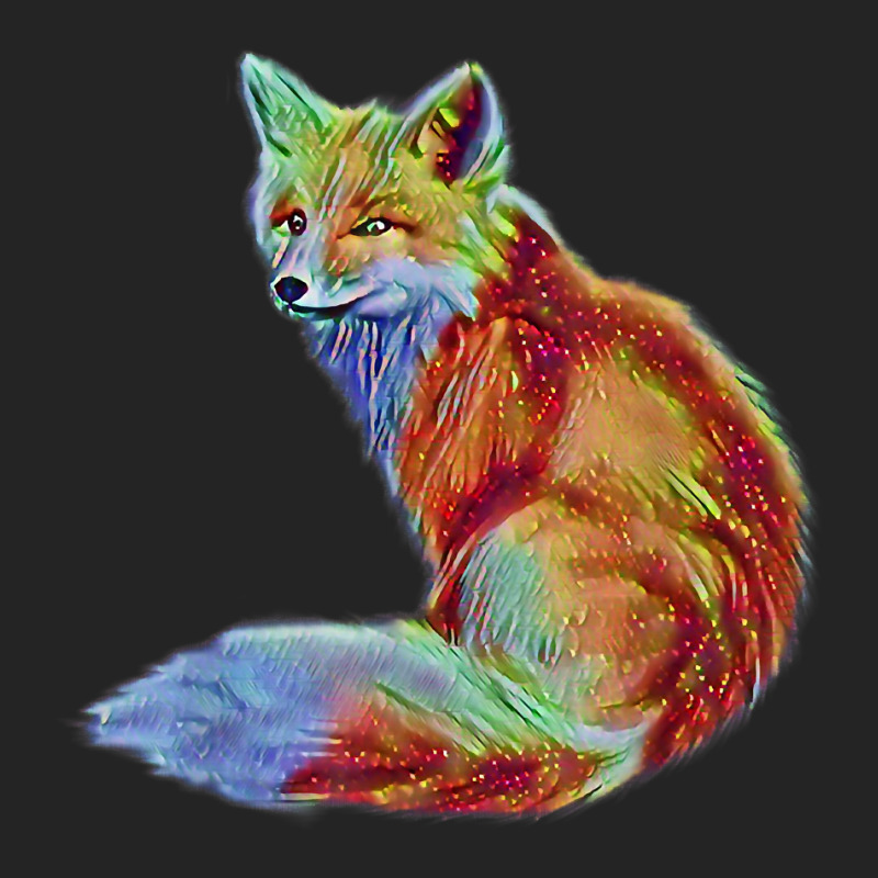 Fox Sly Animal Colorful Forest Animals Design Foxes T Shirt 3/4 Sleeve Shirt by mehen | Artistshot