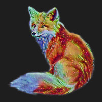 Fox Sly Animal Colorful Forest Animals Design Foxes T Shirt Classic T-shirt | Artistshot