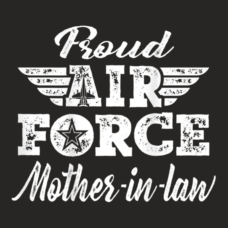 Hot Trend Proud Air Force Mother-in-law Pride Military Family Mom Ladies Fitted T-Shirt by quanghuydinh1 | Artistshot