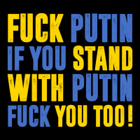 Fuck Putin If You Stand With Putin Fuck You Too Men's 3/4 Sleeve Pajama Set | Artistshot