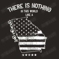 Usa Nothing In Like A Georgia State Girl Gift Ladies Fitted T-shirt | Artistshot