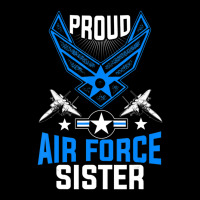 Hot Trend Proud Air Force Sister Us Air Force Military Adjustable Cap | Artistshot