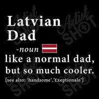 Mens Latvian Dad Definition  Fathers Day Gift Flag Baby Tee | Artistshot