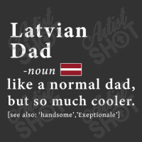 Mens Latvian Dad Definition  Fathers Day Gift Flag Baby Bodysuit | Artistshot