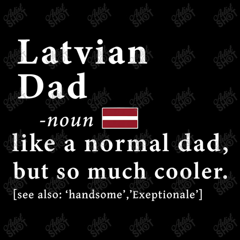 Mens Latvian Dad Definition  Fathers Day Gift Flag Baby Bibs by thuhuong | Artistshot