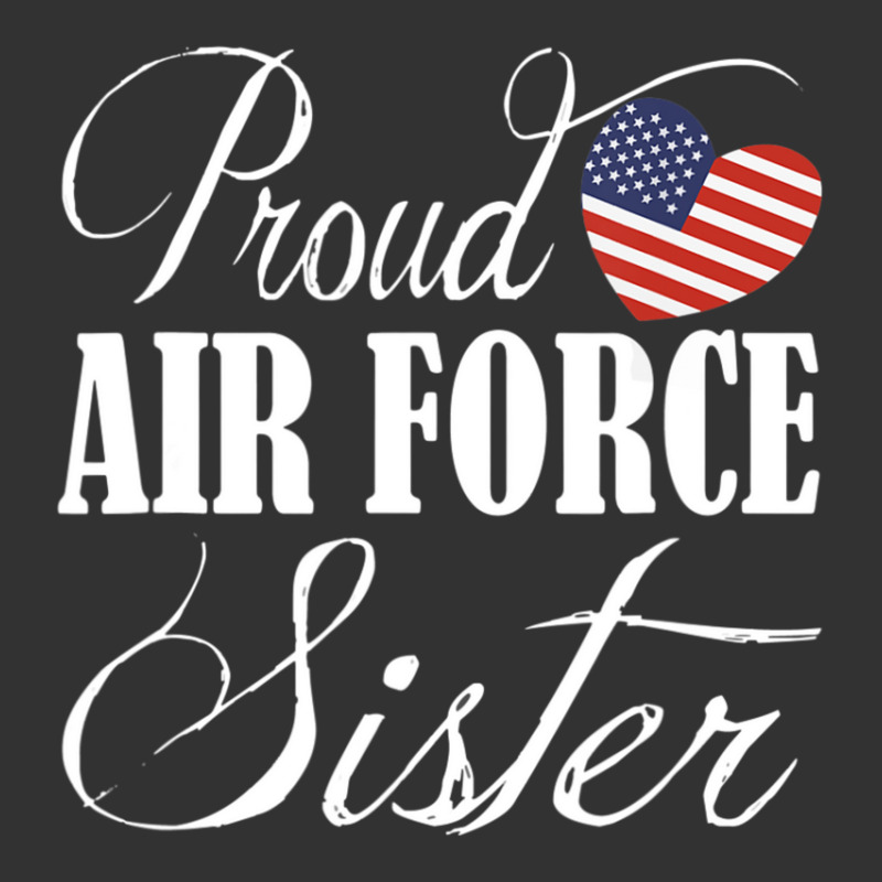 Trending Proud Air Force Sister Us Heart Military Mothers Day Baby Bodysuit by quanghuydinh1 | Artistshot