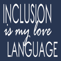 Inclusion Is My Love Language Tshirt Ladies Denim Jacket | Artistshot